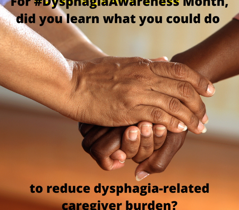 June is #DysphagiaAwareness Month