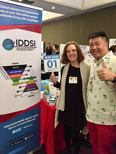Iddsi launched in the US May 1, 2019. See this launch date advertised at the Dysphagia Research Society meeting in 2019 by Karen Sheffler (of SwallowStudy.com) and Peter Lam (an IDDSI co-chair).