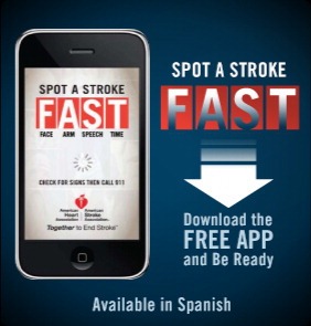Download free app to spot a stroke fast!